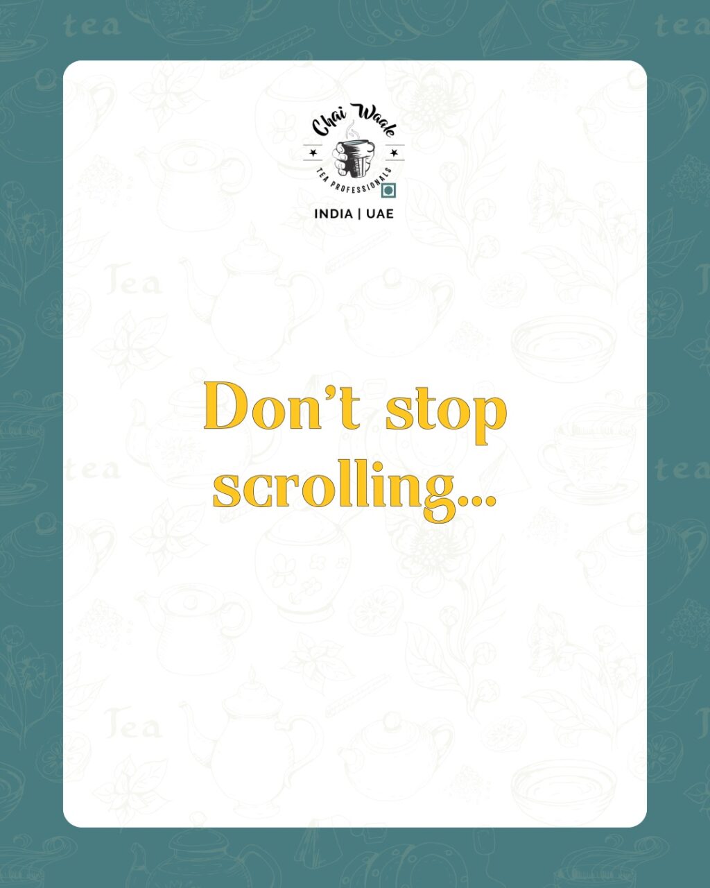 Instagram post from chai.waale. This post is in position 0.